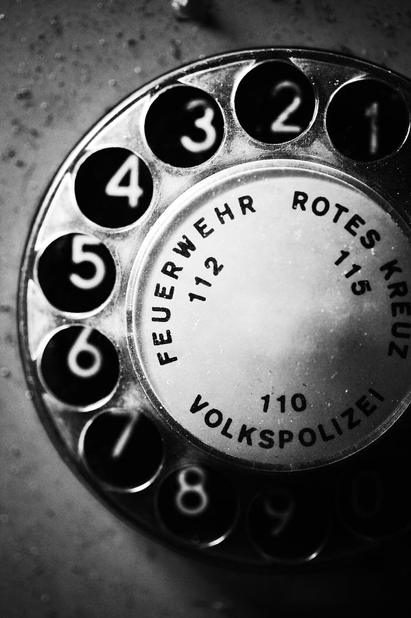 Telephone dial Photograph by Falko Follert