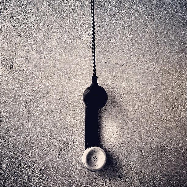 Receiver Photograph - Telephone by Julie Gebhardt