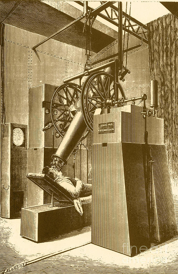 Telescope, Paris Expo, 1900 Photograph by Science Source