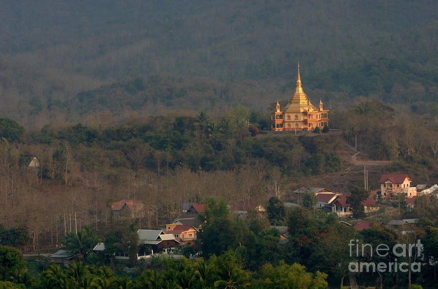 Temple Luang Prebang Photograph by Bob Christopher
