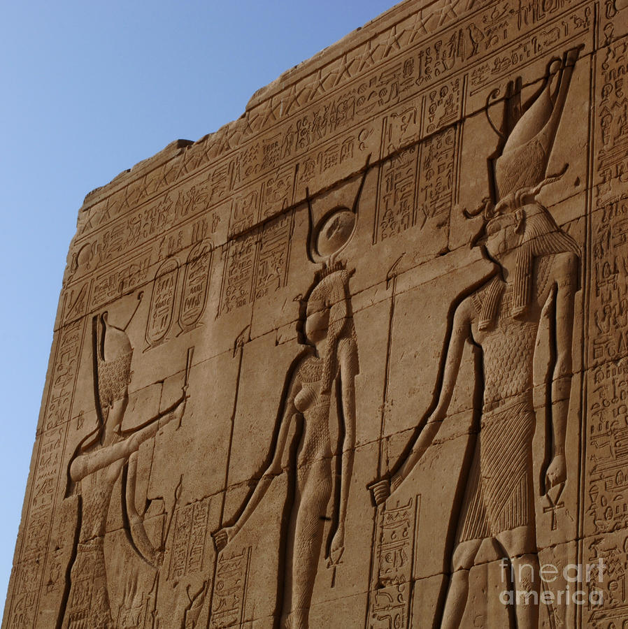 Temple of Dendara Egypt Photograph by Bob Christopher