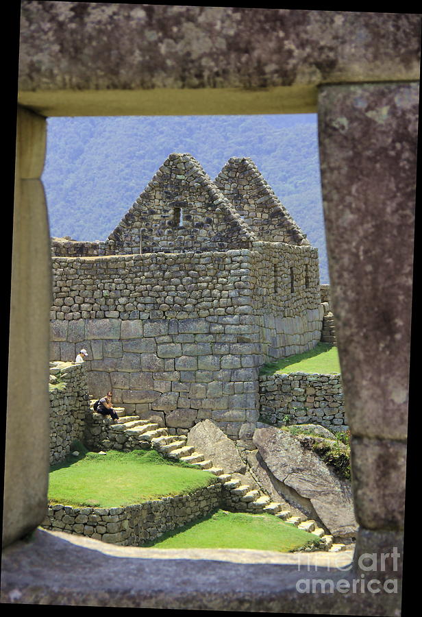 Machu Picchu Peru - Temple of The Three Windows Photograph by Carol Komassa