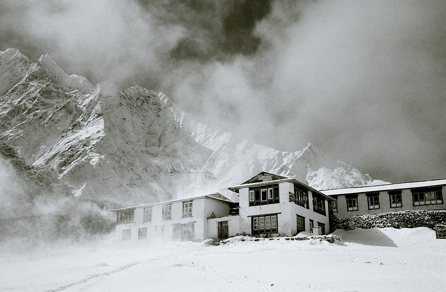 Tengboche Monastery In The Himalaya Photograph by Shaun Higson