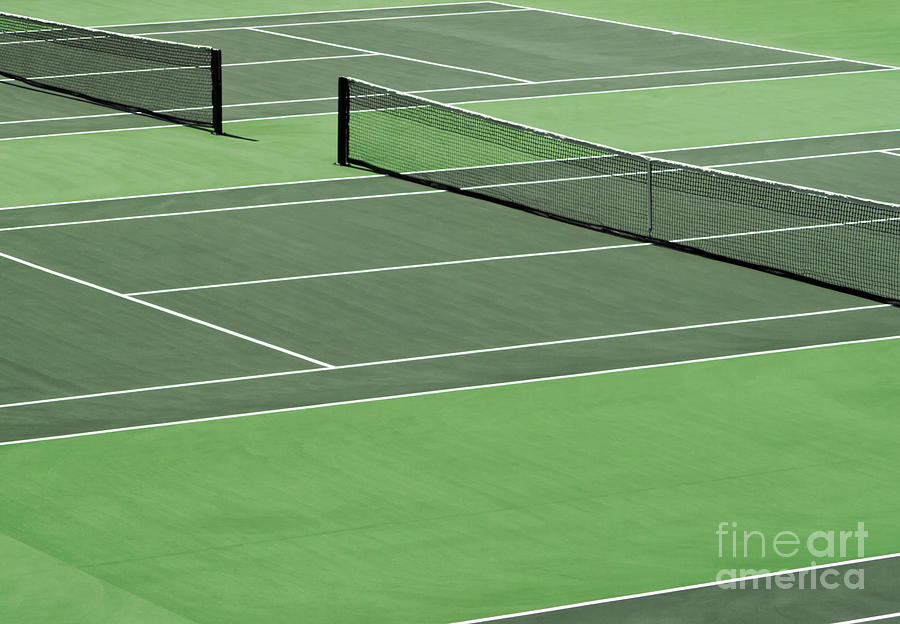 Tennis Photograph - Tennis court by Blink Images