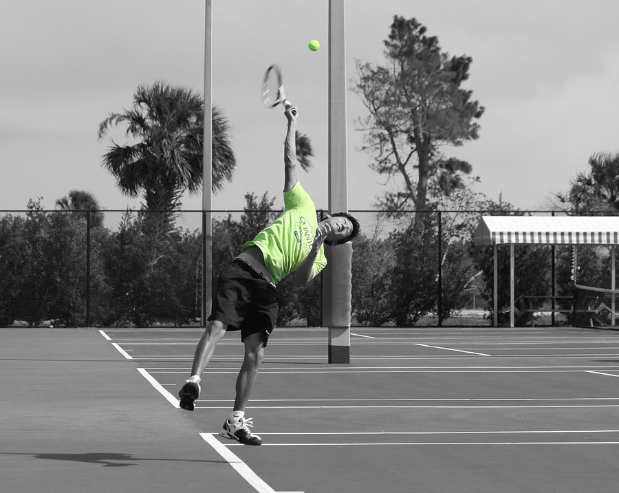 Tennis Player SC Photograph by Jeanne Andrews