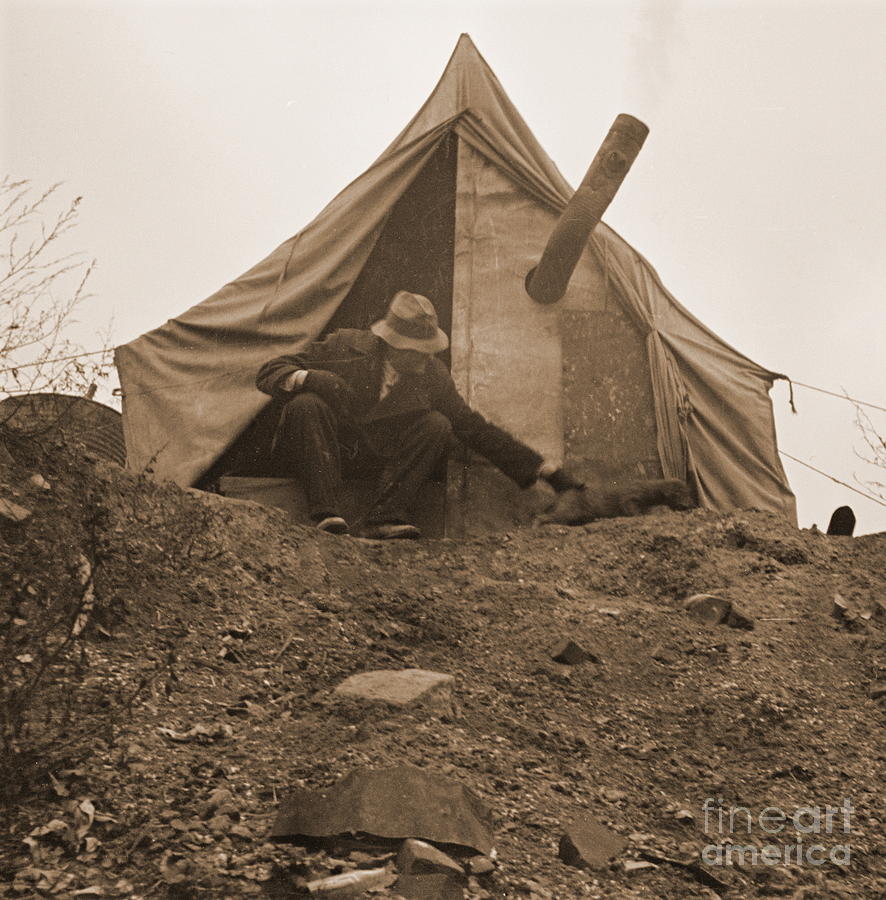 Tent Squatter Photograph by Padre Art
