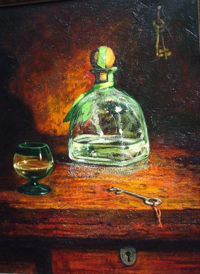 Tequilita Painting by William Martin