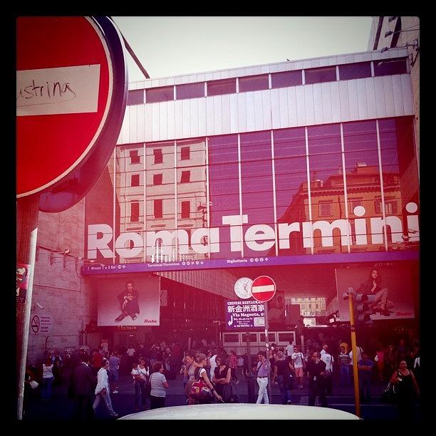 Termini Photograph - #termini #metro #roma @raehurley by Patrick Hurley