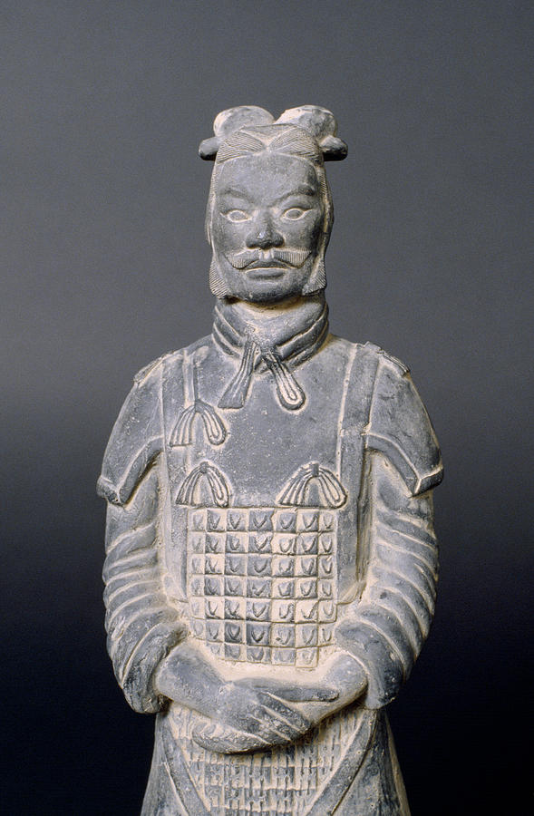 Terracotta Warrior Soldier In Xian China Photograph by Shaun Higson