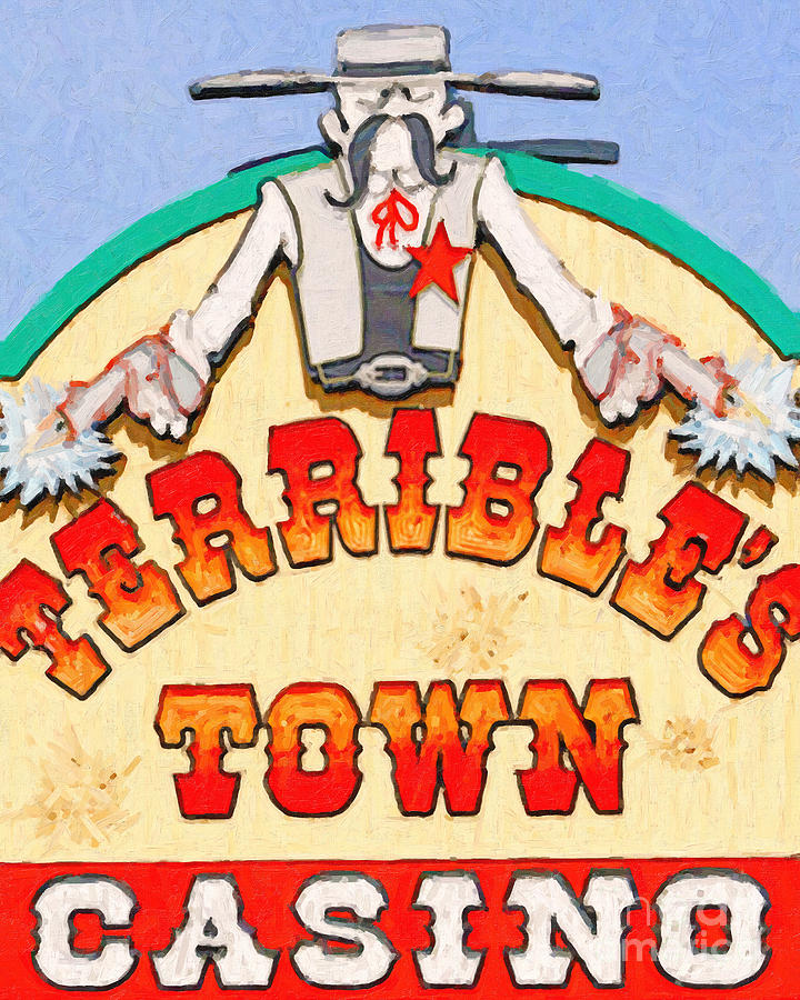 Terribles Town Casino Photograph by Wingsdomain Art and Photography