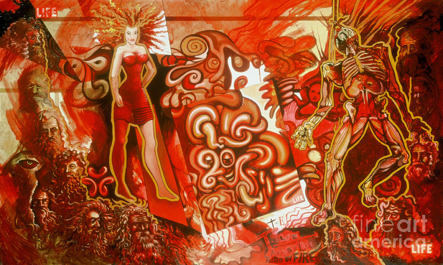 Revelation Painting - Tested By Fire by Peter Olsen Revelation Painting - Tested By Fire by Peter Olsen