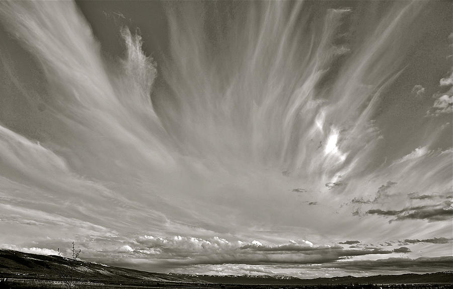 Big Sky Photograph - Tetonia Sky by Eric Tressler