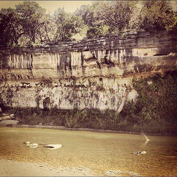 River Photograph - #texas #river Caught The Splash Of by Bella Guzman