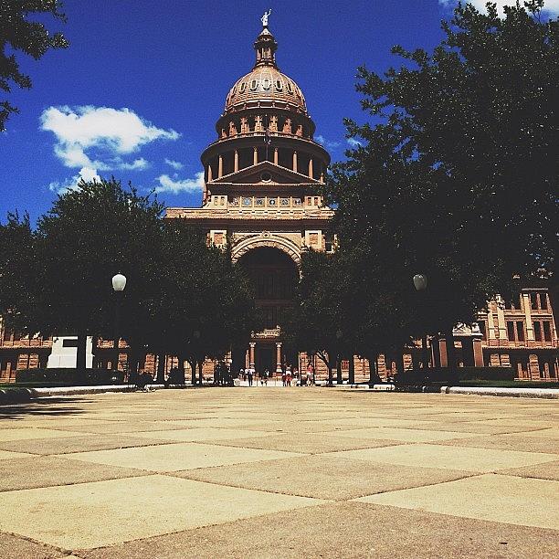 Austin Photograph - Texas State Capitol by Escapists Alley