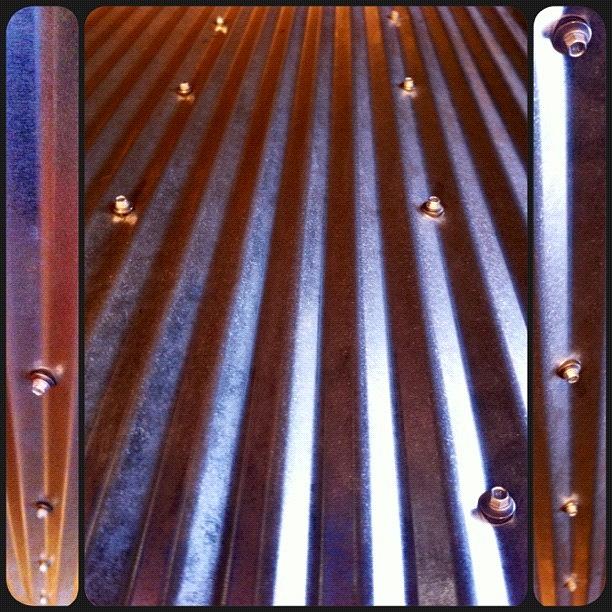 Corrugated Photograph - #texture #corrugated #metal #fuzel by Aubrey Erickson