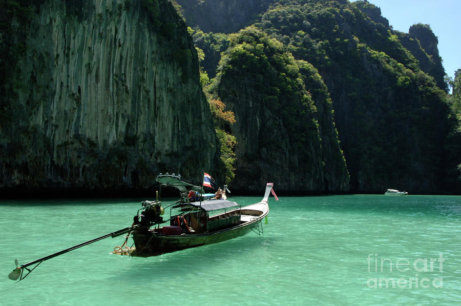 Thai Long Tail Boat  Photograph by Bob Christopher