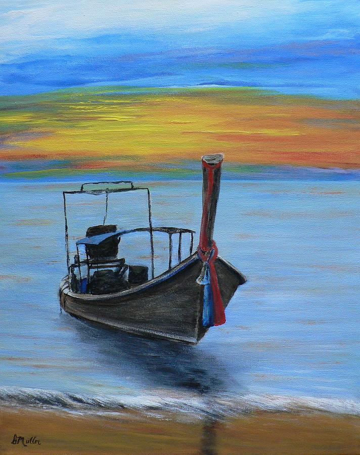 Thailand Painting by Donna Muller