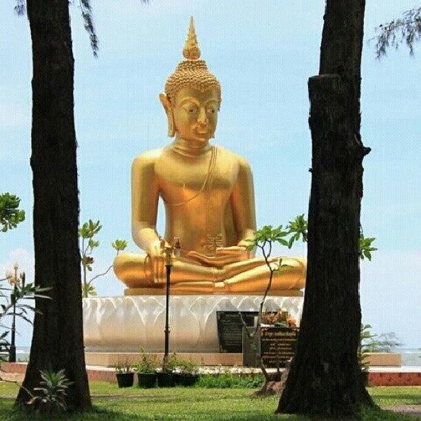 Buddha Photograph - #thailand #phangnga #khaolak #buddha by Tsuyu Su