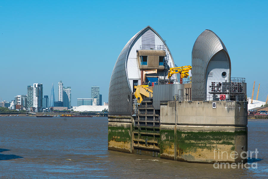Thames Barrier Photograph by Andrew  Michael