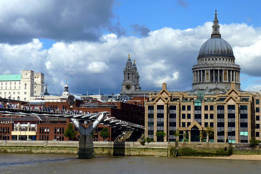 Thames River Panorama Photograph by Carla Parris