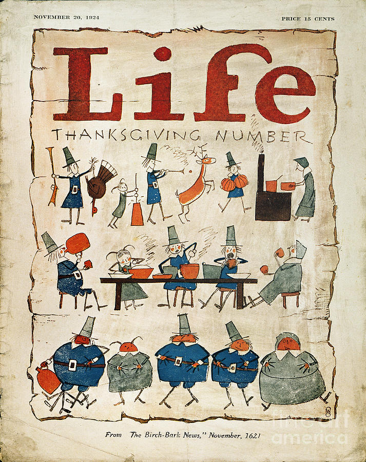 Life Magazine Cover, 1924 Drawing by Granger