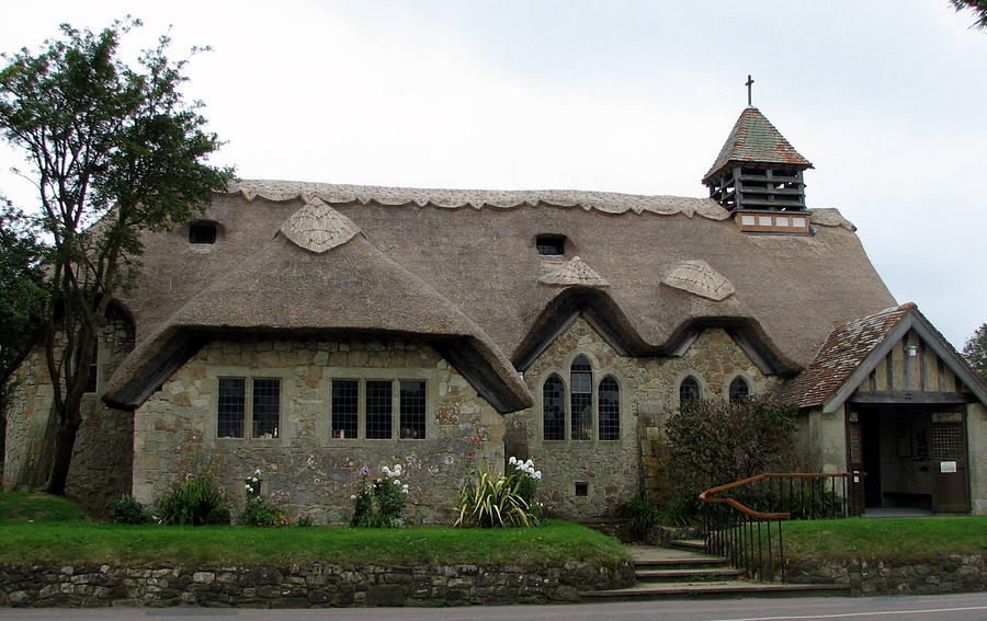 Thatched Church Photograph by Carla Parris