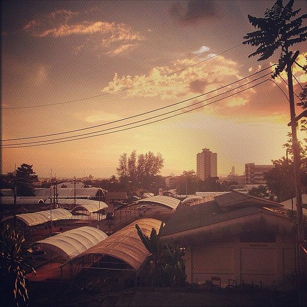 Sunset Photograph - Thats Sky ☀☁🌆 #picoftheday by Noppakorn Padungsak
