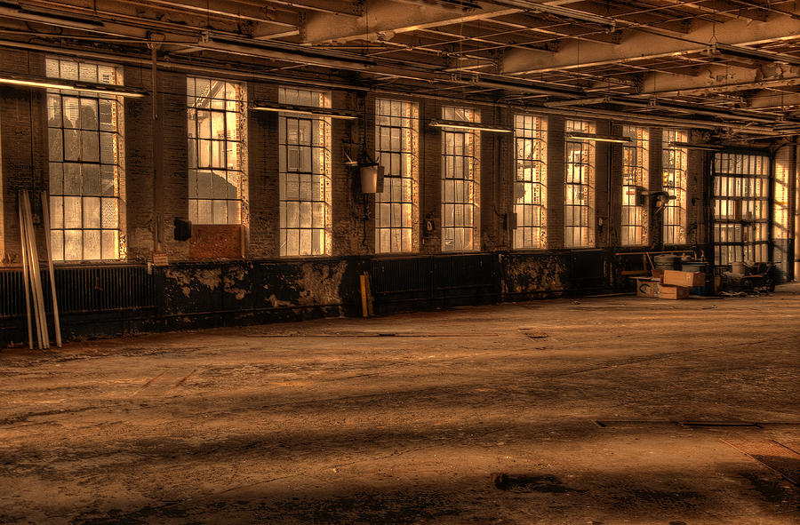 The Abandoned Garage Photograph by Steve Febbraro