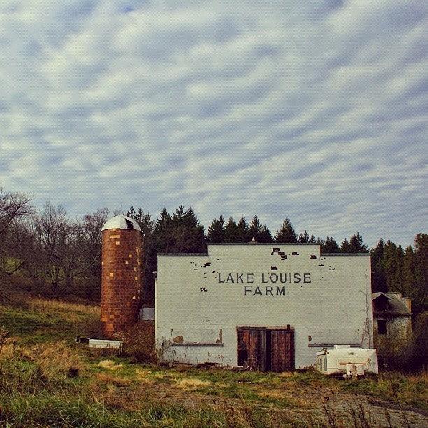 Farm Photograph - The Abandoned Lake Louise Farm In by John Robinson