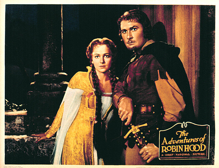 Movie Photograph - The Adventures Of Robin Hood, Olivia De by Everett