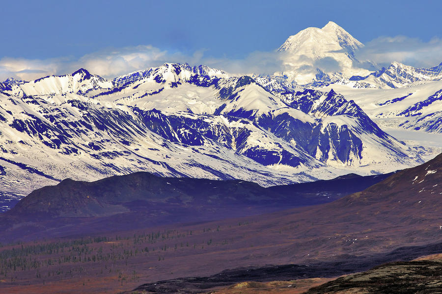 Mountain Photograph - The Alaskas by Rick Berk