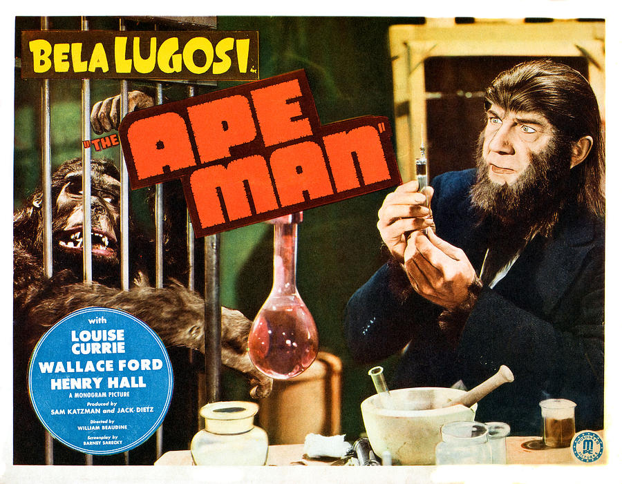 The Ape Man Bela Lugosi Lobbycard Photograph By Everett