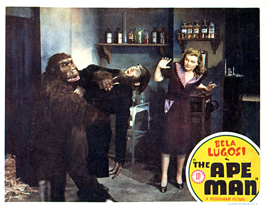 The Ape Man, From Left Emil Van Horn Photograph by Everett
