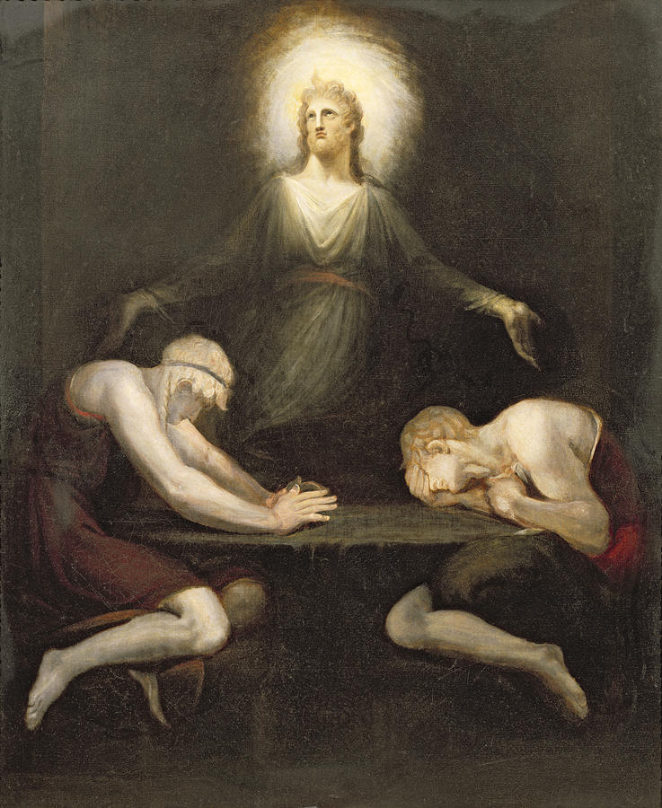 The Photograph - The Appearance of Christ at Emmaus by Henry Fuseli