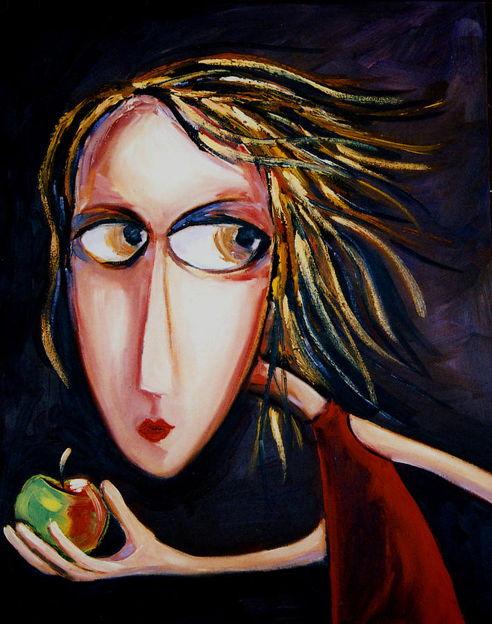 The Apple Painting by Leanne Wilkes
