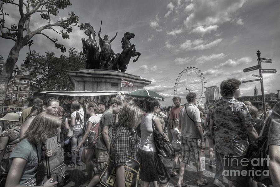 The Attack Of The Zombie Tourists Photograph by Yhun Suarez