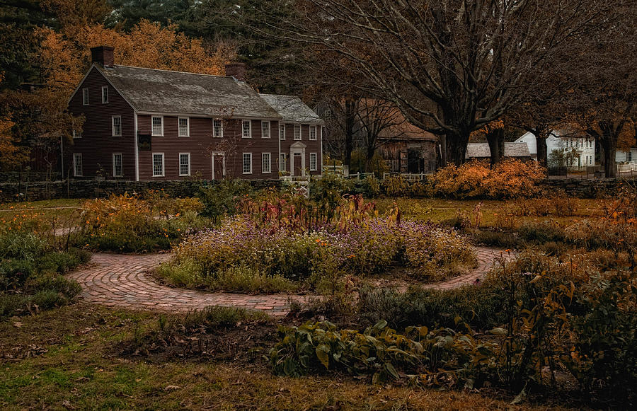 The Autumn Garden Photograph by Robin-Lee Vieira
