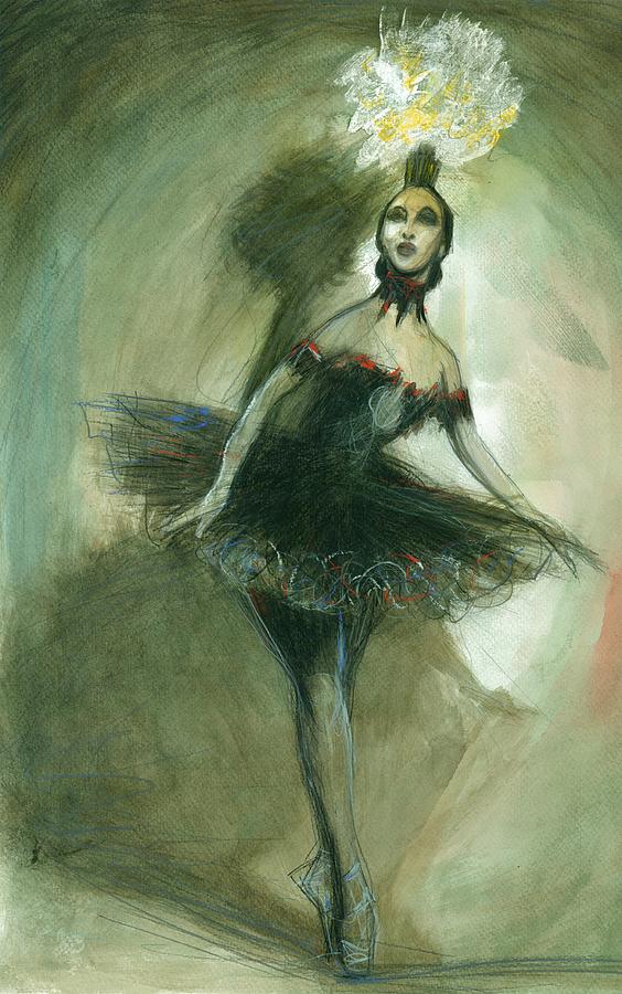 The Ballerina Painting by Gregory DeGroat