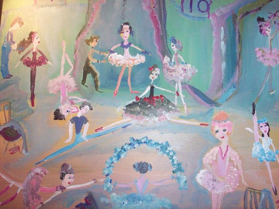 The Ballet Contest Painting by Judith Desrosiers