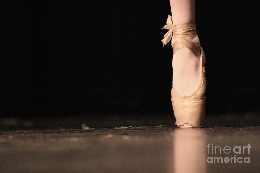 Slipper Photograph - The Ballet by Ken Marsh
