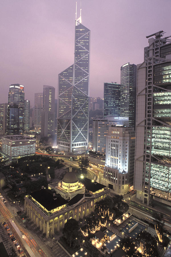 The Bank Of China Tower Photograph by Richard Nowitz