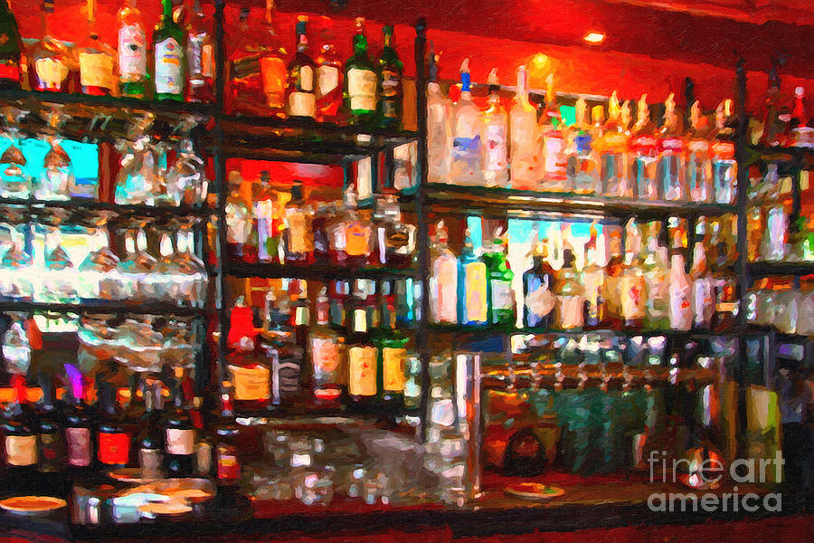 The Bar Photograph by Wingsdomain Art and Photography
