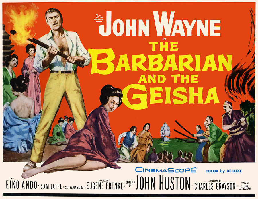 Movie Photograph - The Barbarian And The Geisha, John by Everett