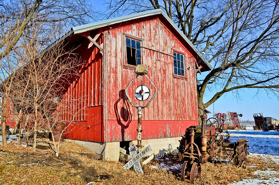 The Barn Photograph by Brenda Becker - Fine Art America