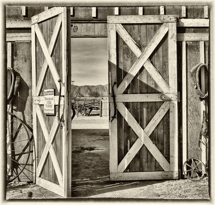 The Barn Door Photograph by Diane Wood Fine Art America