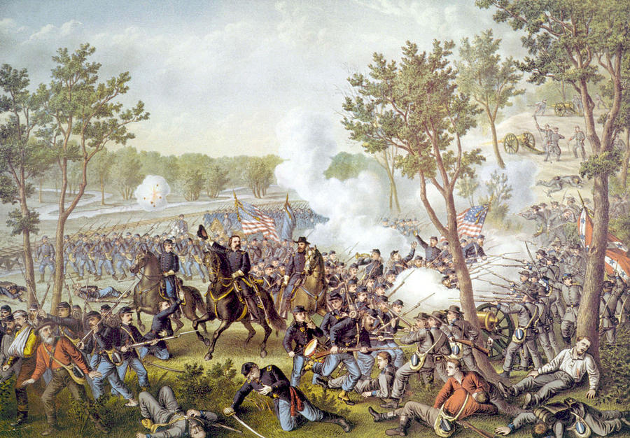 The Battle Of Champion Hills, May 16 Photograph by Everett