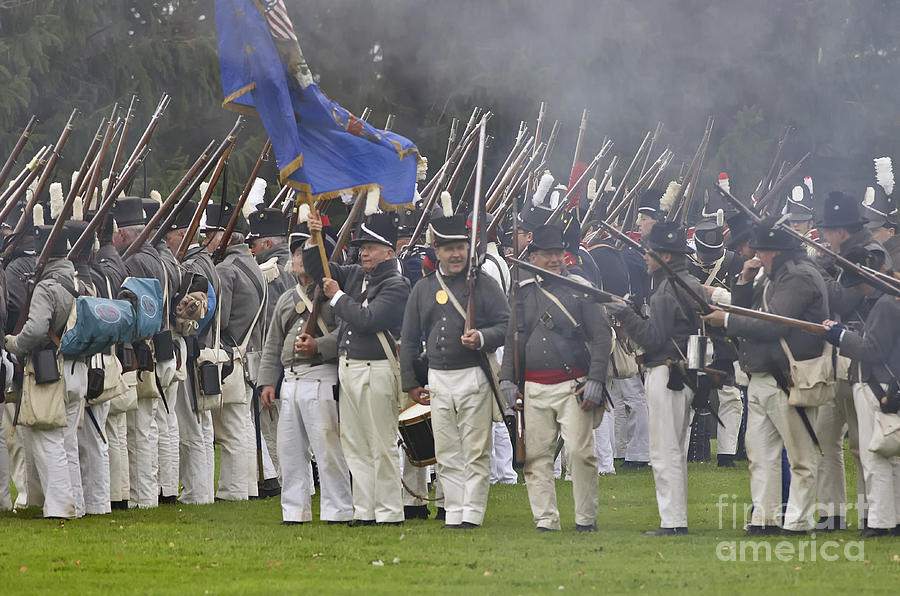 The Battle of Queentson Heights Photograph by JT Lewis