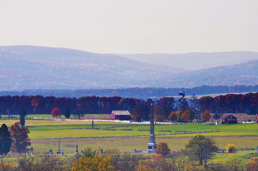 The Battlefield at Gettysburg Photograph by Bill Cannon