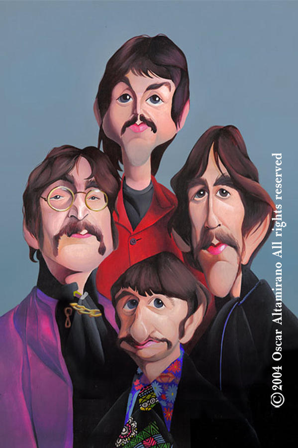 The Beatles 67' by Oscar Altamirano.