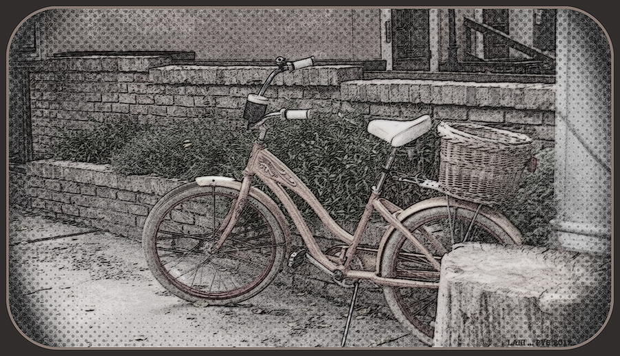 the Bicycle is waiting Photograph by Lani Richmond Elvenia
